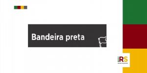 bandeira preta