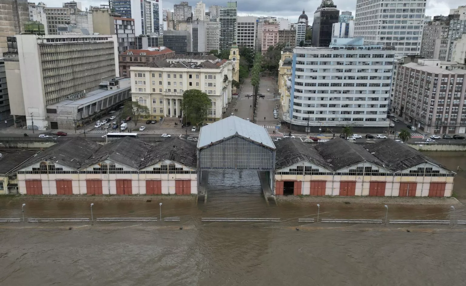 Imagens Aéreas Mostram A Enchente Do Guaíba Em Porto Alegre Observador Regional 